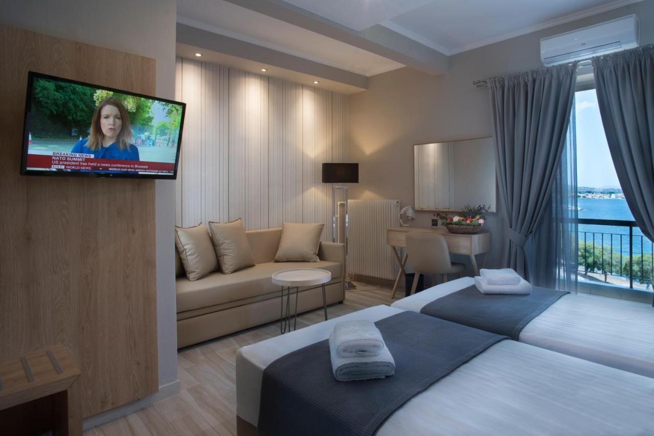 Stefania Beach Hotel Evia Exterior photo
