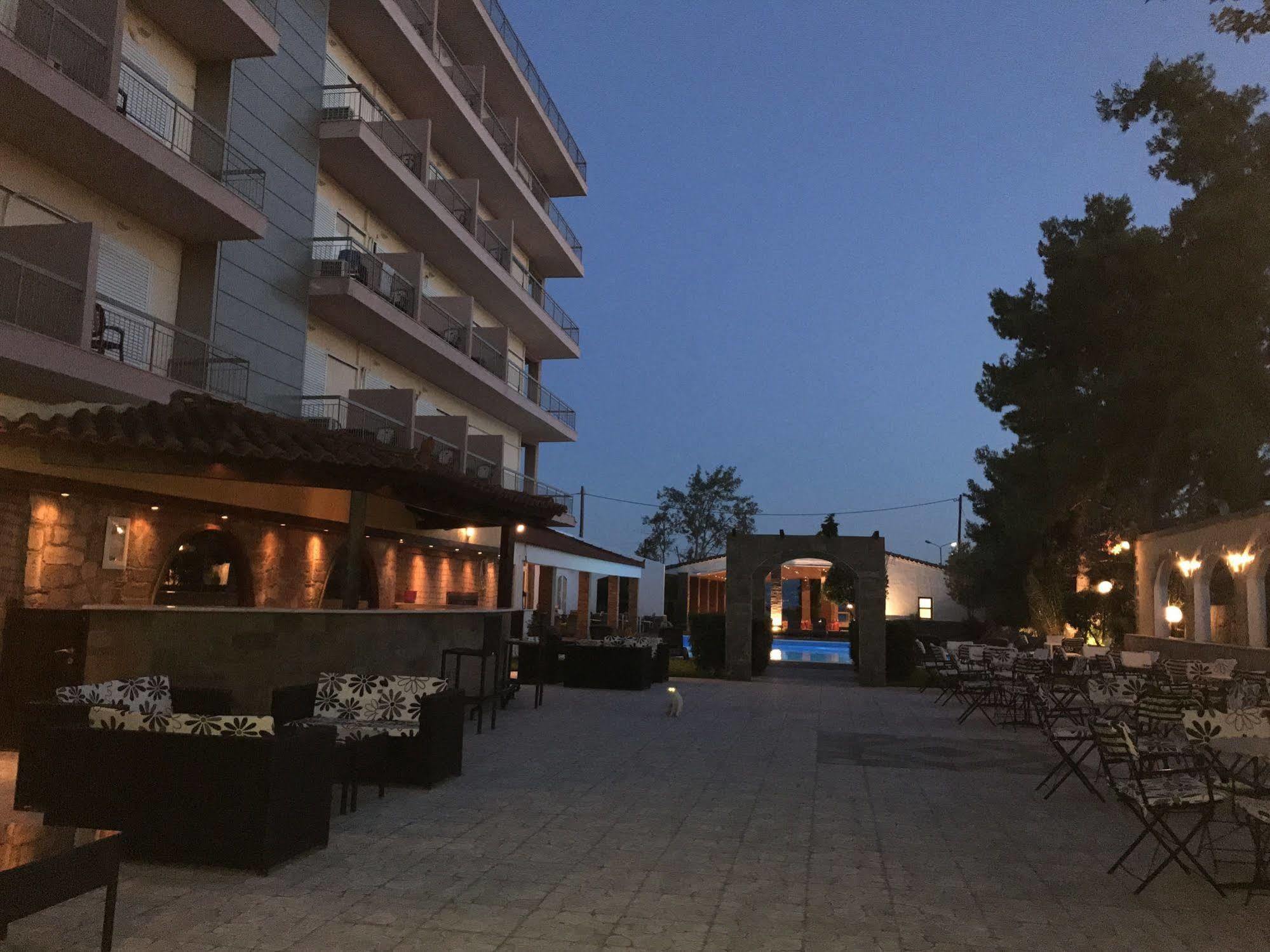 Stefania Beach Hotel Evia Exterior photo