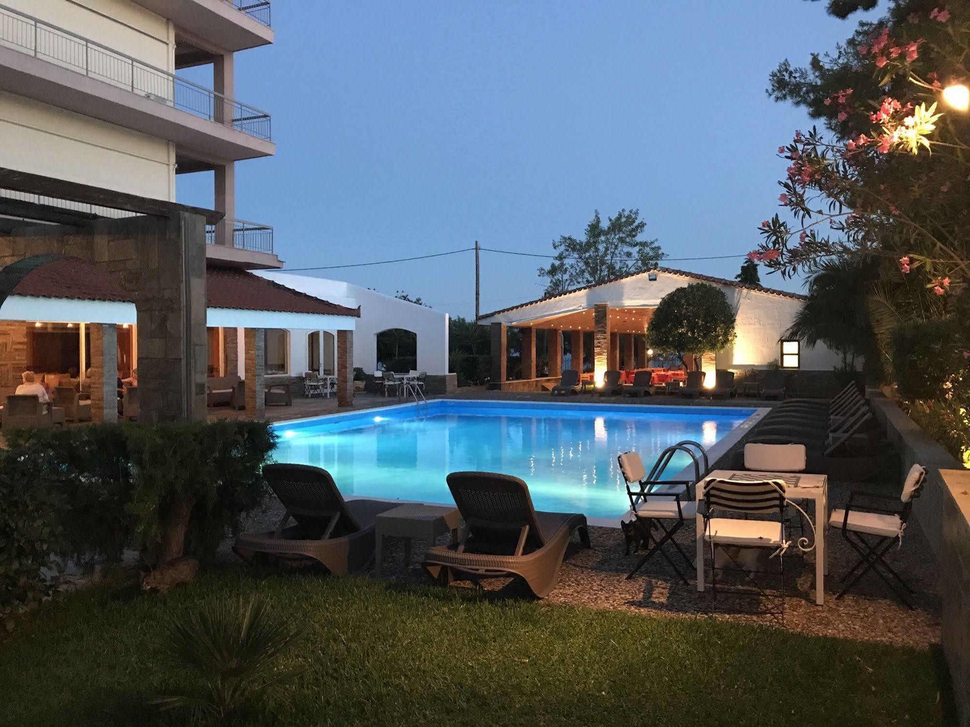 Stefania Beach Hotel Evia Exterior photo