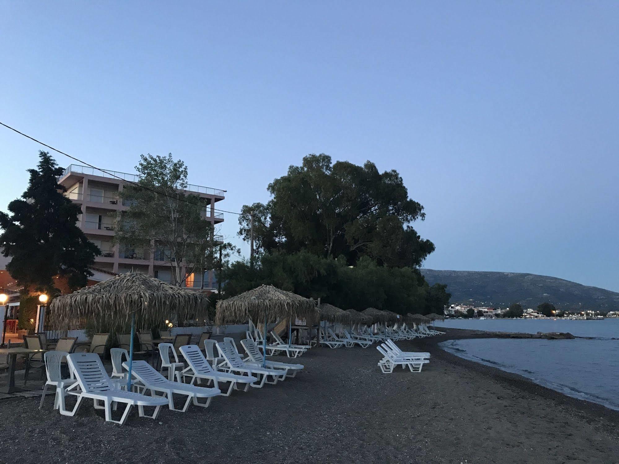 Stefania Beach Hotel Evia Exterior photo